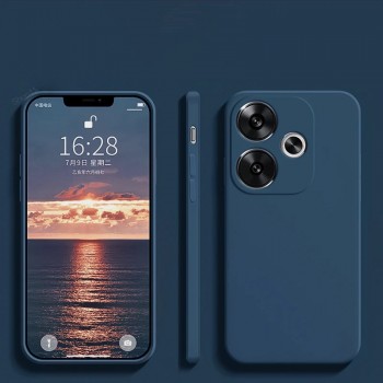 Liquid Air silikoninis mėlynas dėklas - su kameros apsauga (Xiaomi Poco F6 5G) Liquid Air silikoninis mėlynas dėklas - su kameros apsauga (Xiaomi Poco F6 5G)